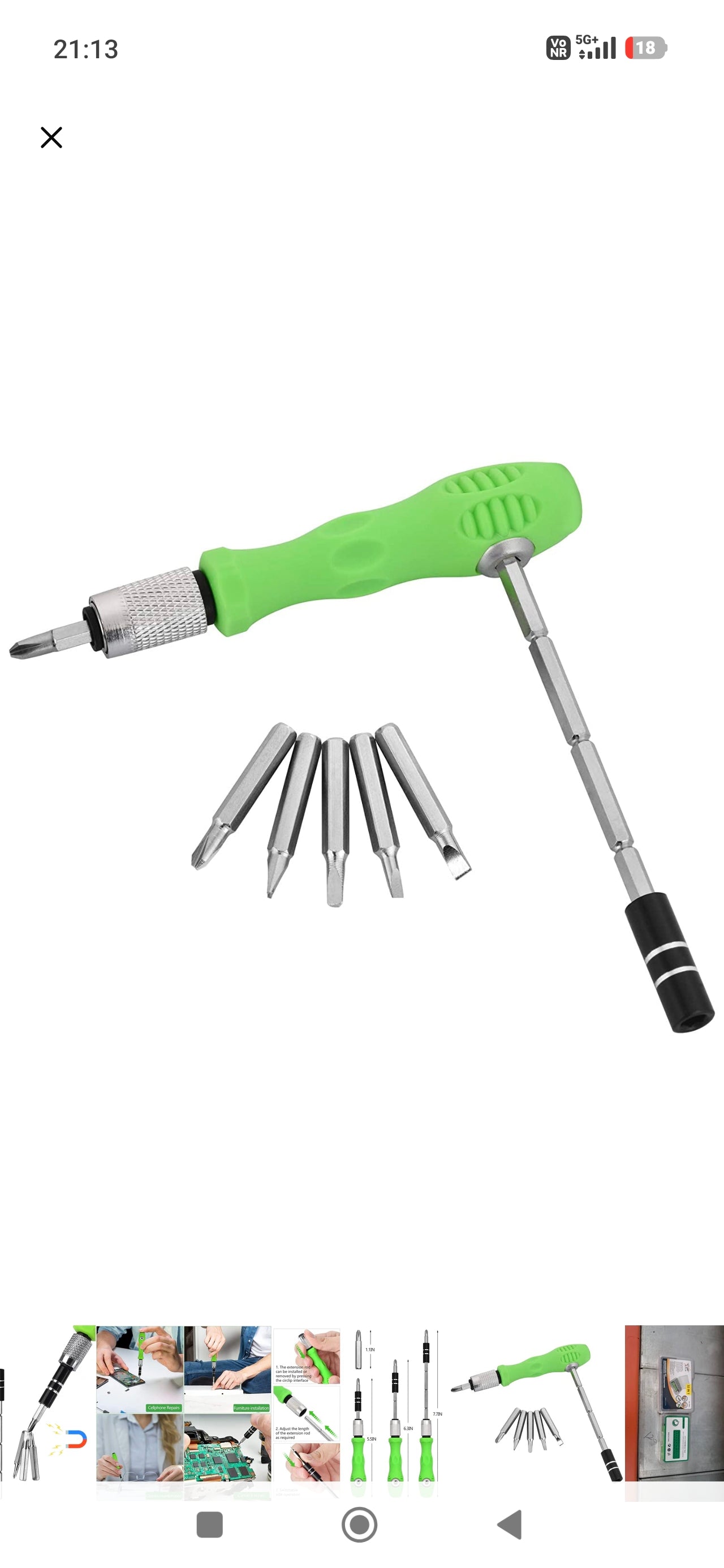 Ultimate 32-Piece Electronic Repair Tool Set with Extension Rod