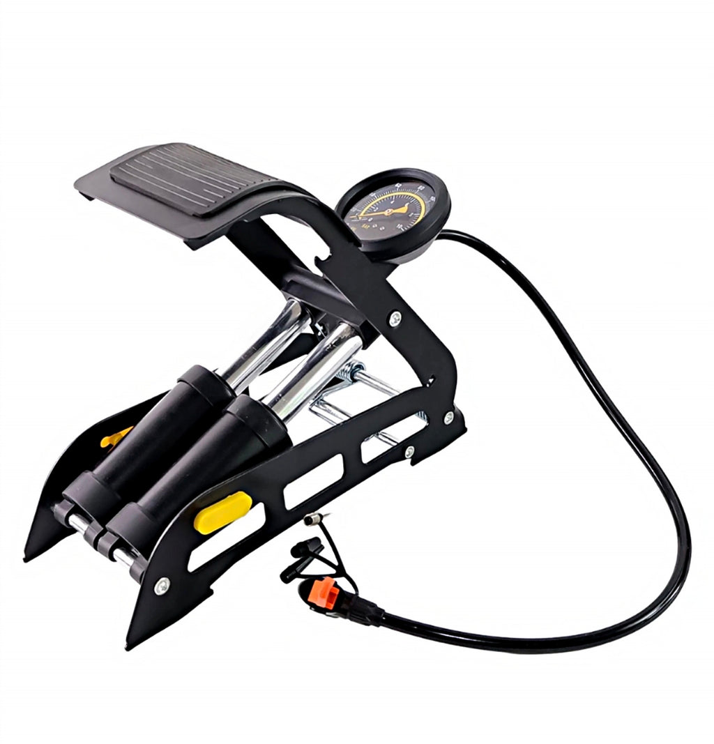 Portable Foot Pump – Inflate Car/Bike Tyres Anywhere 🚗