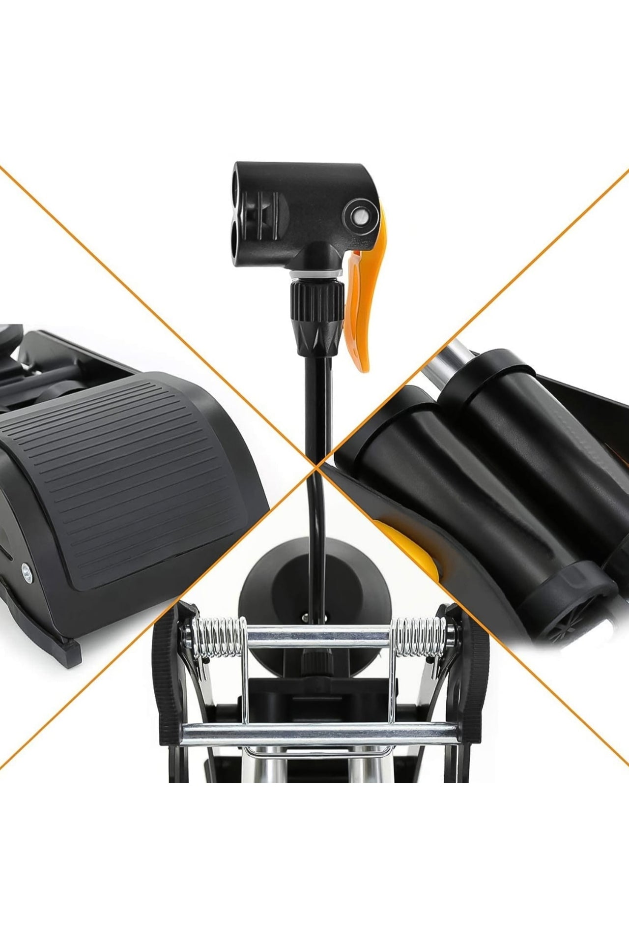 Portable Foot Pump – Inflate Car/Bike Tyres Anywhere 🚗